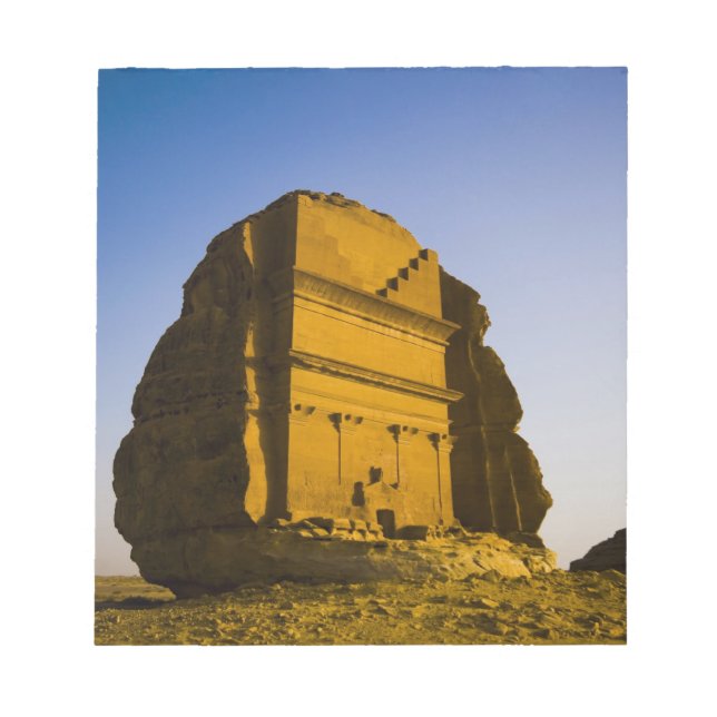 Saudiarabien, Madain Saleh, gammal 4 Anteckningsblock (Framsida)