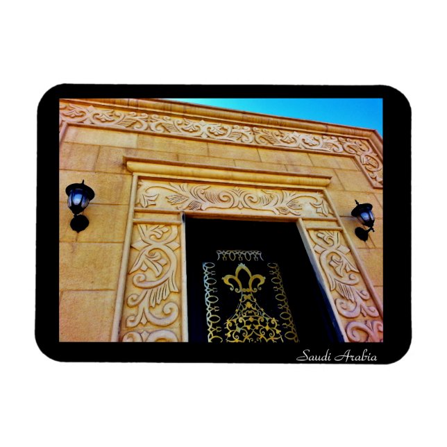 Saudiarabien Magnet (Horisontell)