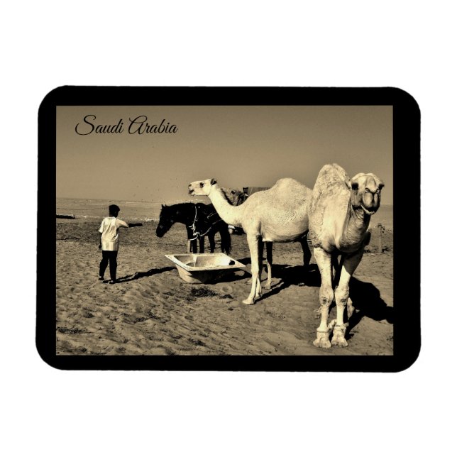 Saudiarabien Magnet (Horisontell)