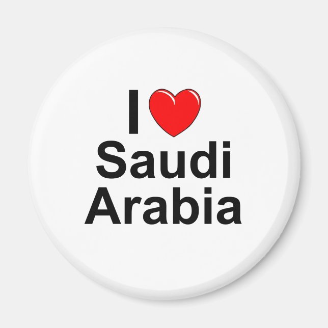 Saudiarabien Magnet (Framsidan)