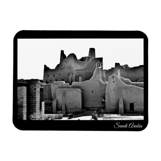 Saudiarabien Magnet (Horisontell)