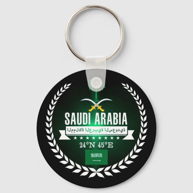 Saudiarabien Nyckelring (Framsida)