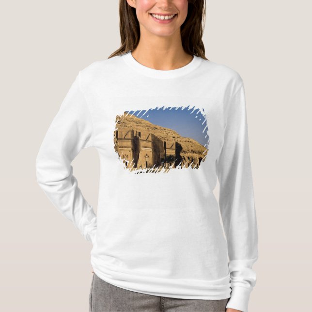 Saudiarabien plats av Madain Saleh, forntida 2 T-shirt (Framsida)