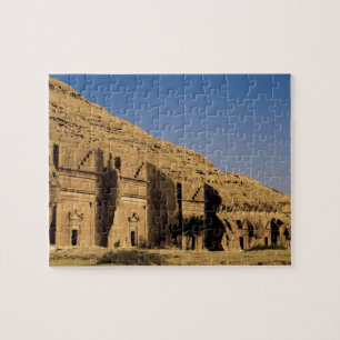 Saudiarabien, platsen för Madain Saleh, forntida 2 Pussel