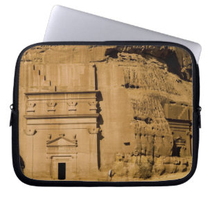 Saudiarabien, platsen för Madain Saleh, forntida 3 Laptop Fodral