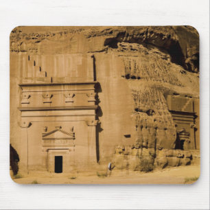 Saudiarabien, platsen för Madain Saleh, forntida 3 Musmatta