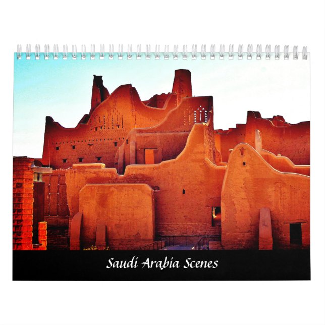Saudiarabien platser kalender (Omslag)