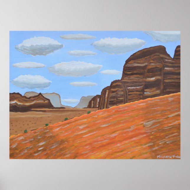 Saudiarabien Poster (Framsidan)