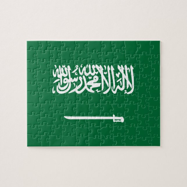 Saudiarabien Pussel (Horisontell)