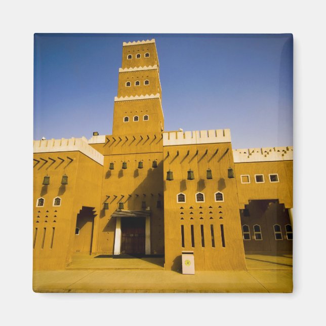 Saudiarabien, Riyad, Al Diriya-moskén Magnet (Framsidan)