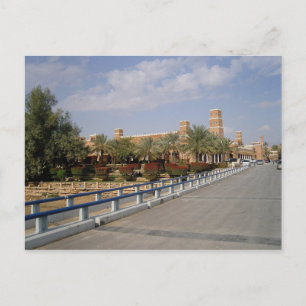 Saudiarabien - Riyadh - på väg Vykort
