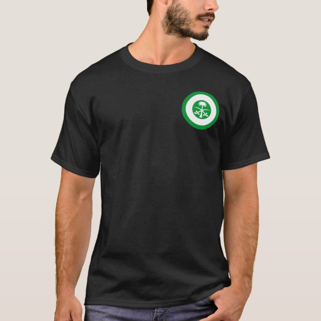 Saudiarabien Roundel T-shirt (Framsida)