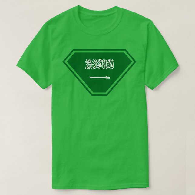 Saudiarabien SuperEmdriven Shield T Shirt (Design framsida)