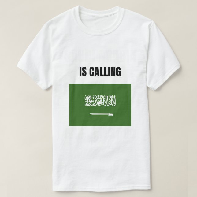 Saudiarabien Vacay T Shirt (Design framsida)