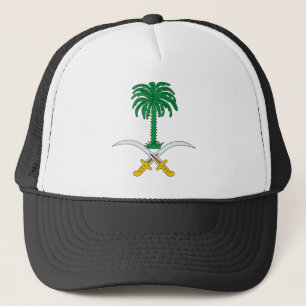 Saudiarabien vapensköld truckerkeps