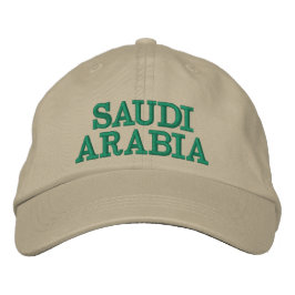 Saudiarabiens Anpassningsbar Embroized Hat Broderad Keps