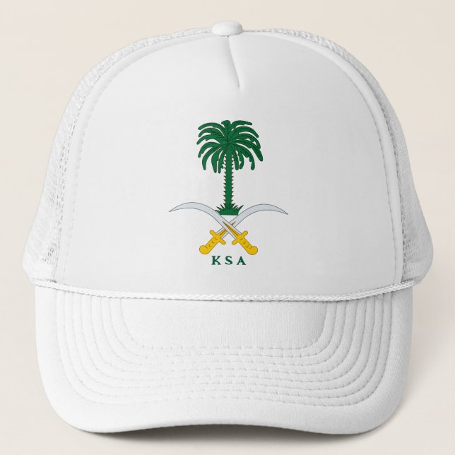 Saudiarabiens emblem keps (Framsida)