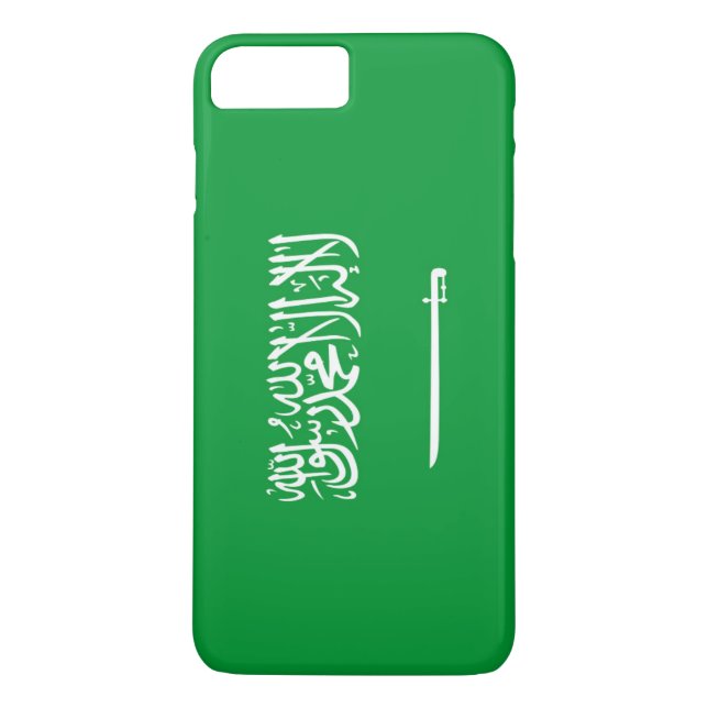 Saudiarabiens flagga Case-Mate iPhone skal (Baksida)