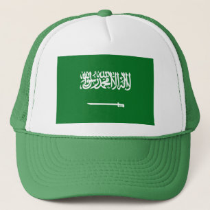 Saudiarabiens Flagga Hat Truckerkeps