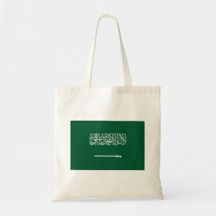 Saudiarabiens flagga tygkasse