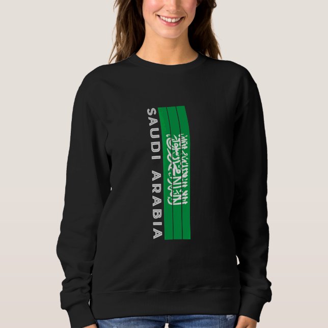 Saudiarabiens flaggfärger t shirt (Framsida)