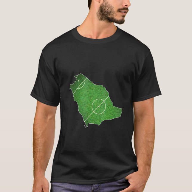 Saudiarabiens fotbollsarena t shirt (Framsida)