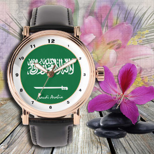 Saudiarabiens klocka, Saudiarabien mode /design Armbandsur