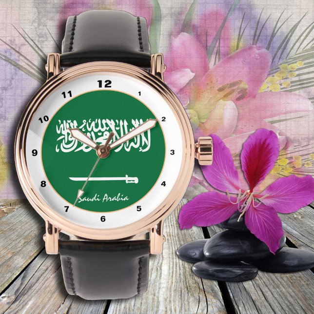 Saudiarabiens klocka, Saudiarabien mode /design Armbandsur (Skapare uppladdad)