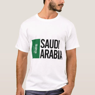 Saudiarabiens minimala designsamling t shirt