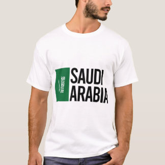 Saudiarabiens minimala designsamling t shirt