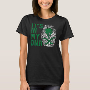 Saudiarabiens nationaldag Det finns i vårt DNA T Shirt