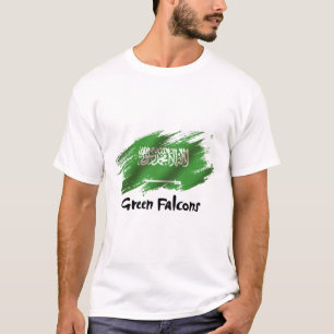 Saudiarabiens nationella lags smeknamn t shirt