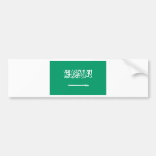 Saudiarabisk flagga bildekal