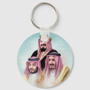 Saudiarabisk ledarkedja nyckelring