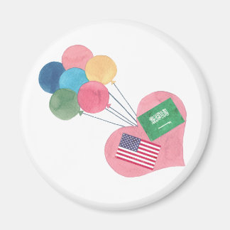 Saudiarabisk rundmagnet magnet