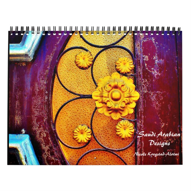 Saudiarabiska designkalender kalender (Omslag)