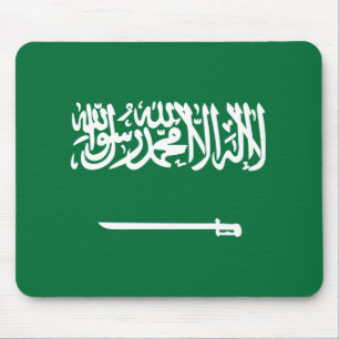 Saudiarabiska Flagga Musmatta