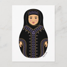 Saudiarabiska Matryoshka-vykort Vykort