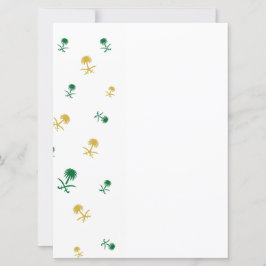 Saudiarabiskt designkort