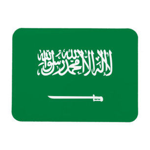 Saudierflagga Magnet