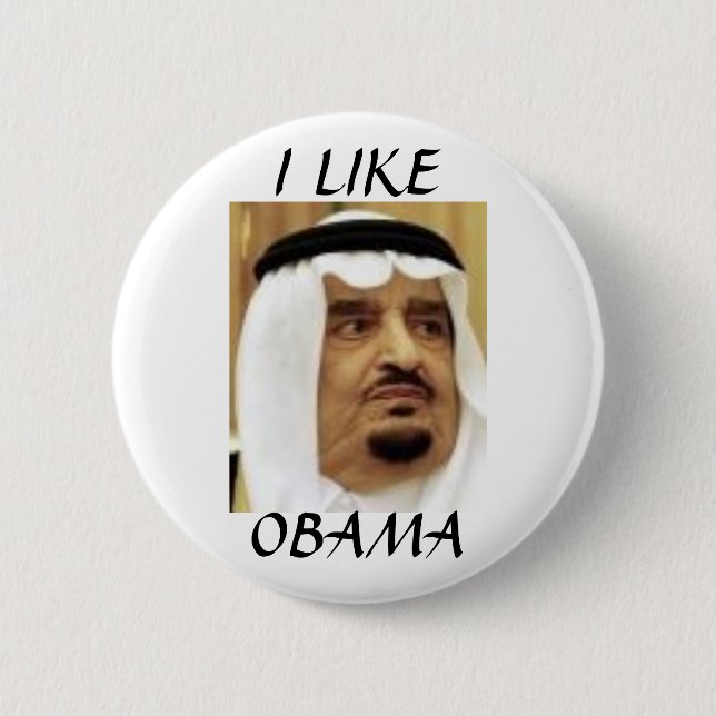 SAUDIERKUNG FAHD, I LIKEOBAMA KNAPP (Framsida)