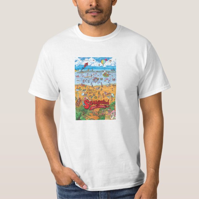 Saugatuck (dag) tee shirt (Framsida)