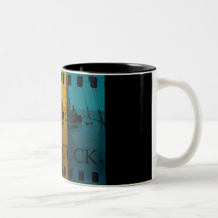 Saugatuck Michigan Sailing Mugg Rainbow Vintage