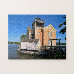Saugerties fyr, Hudson River New York Pussel