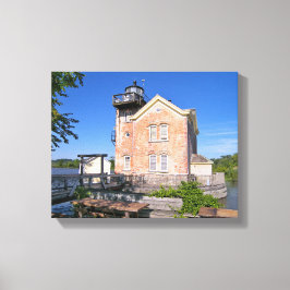 Saugerties Lighthouse, Hudson River New York Canvastryck