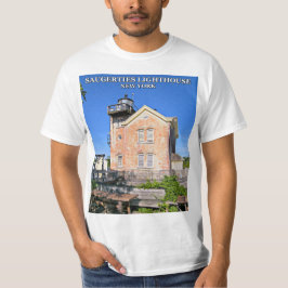 Saugerties Lighthouse, Hudsonfloden New York Tee