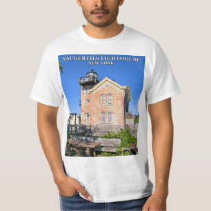 Saugerties Lighthouse, Hudsonfloden New York Tee