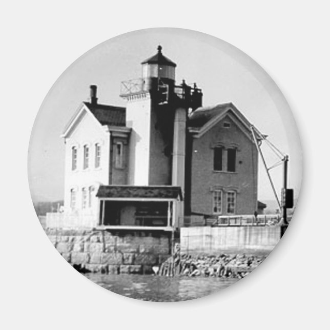 Saugerties Lighthouse Magnet (Framsidan)
