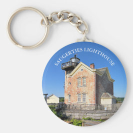 Saugerties Lighthouse, New York Keychain Nyckelring
