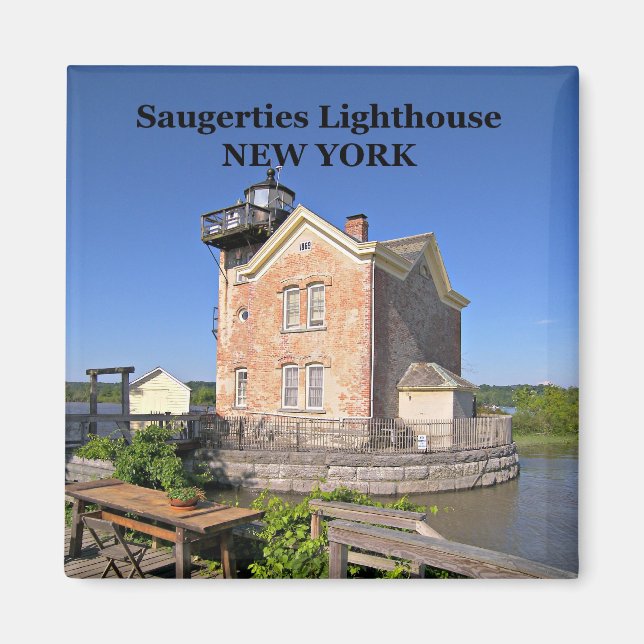 Saugerties Lighthouse, New York Magnet (Framsidan)